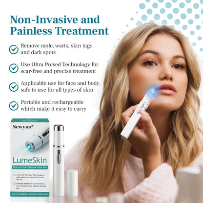 Newyuo® LumeSkin Mole and Wart Removal Laser Pen